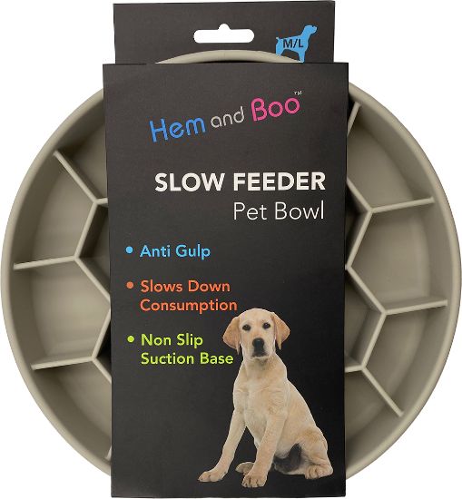 Hem and Boo Slow Feeder Bowl Silicone