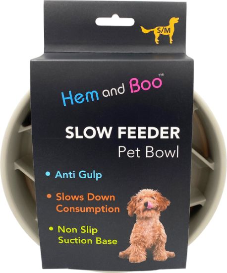 Hem and Boo Slow Feeder Bowl Silicone