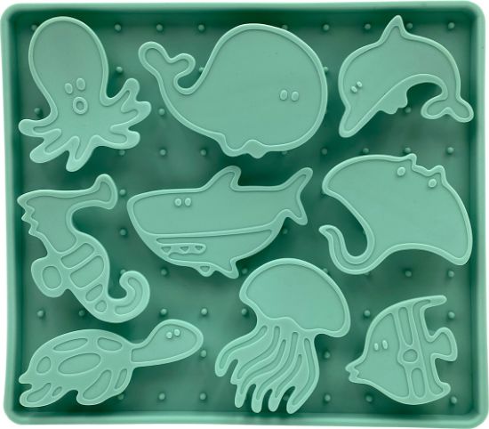 Sea creatures Lick and Treat Snuffle mat
