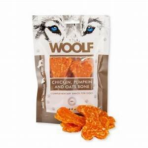 Woolf Chicken Pumpkin and Oats Bone Dog Treats