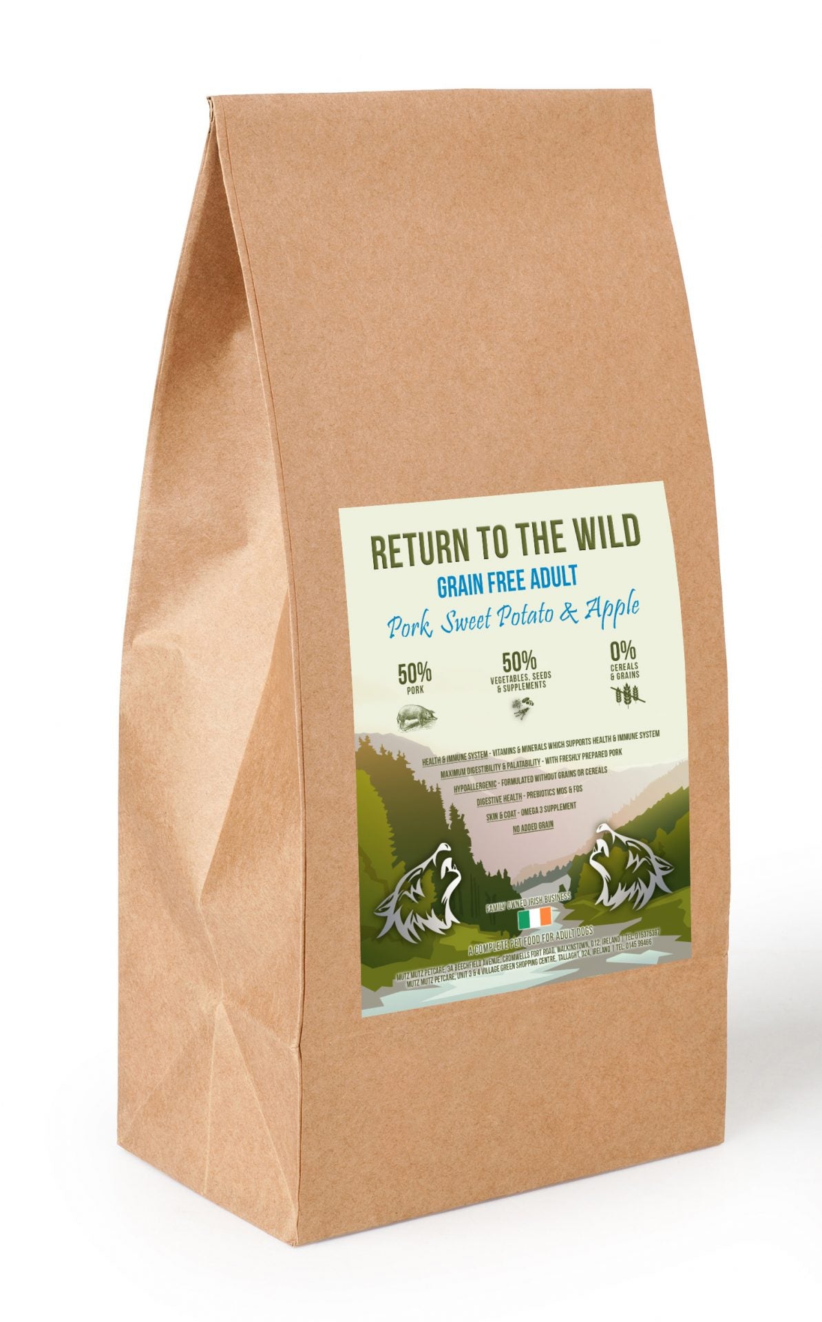 Return To The Wild Grain Free - Adult - Pork