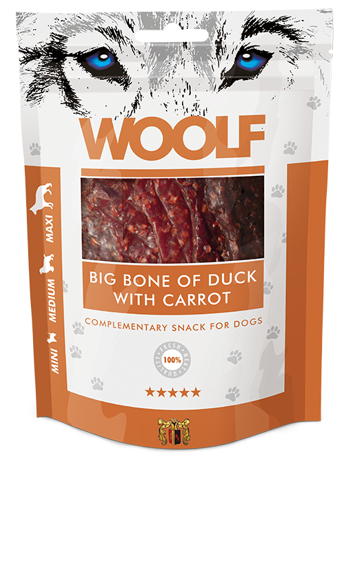 Woolf Big Bone of Duck  with Carrot
