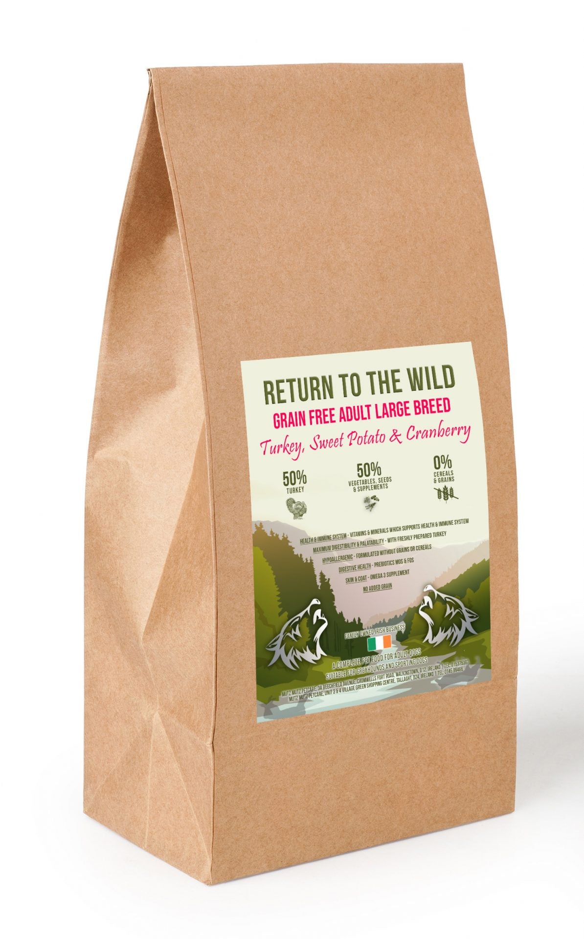Return To The Wild Grain Free - Adult Large Breed - Turkey