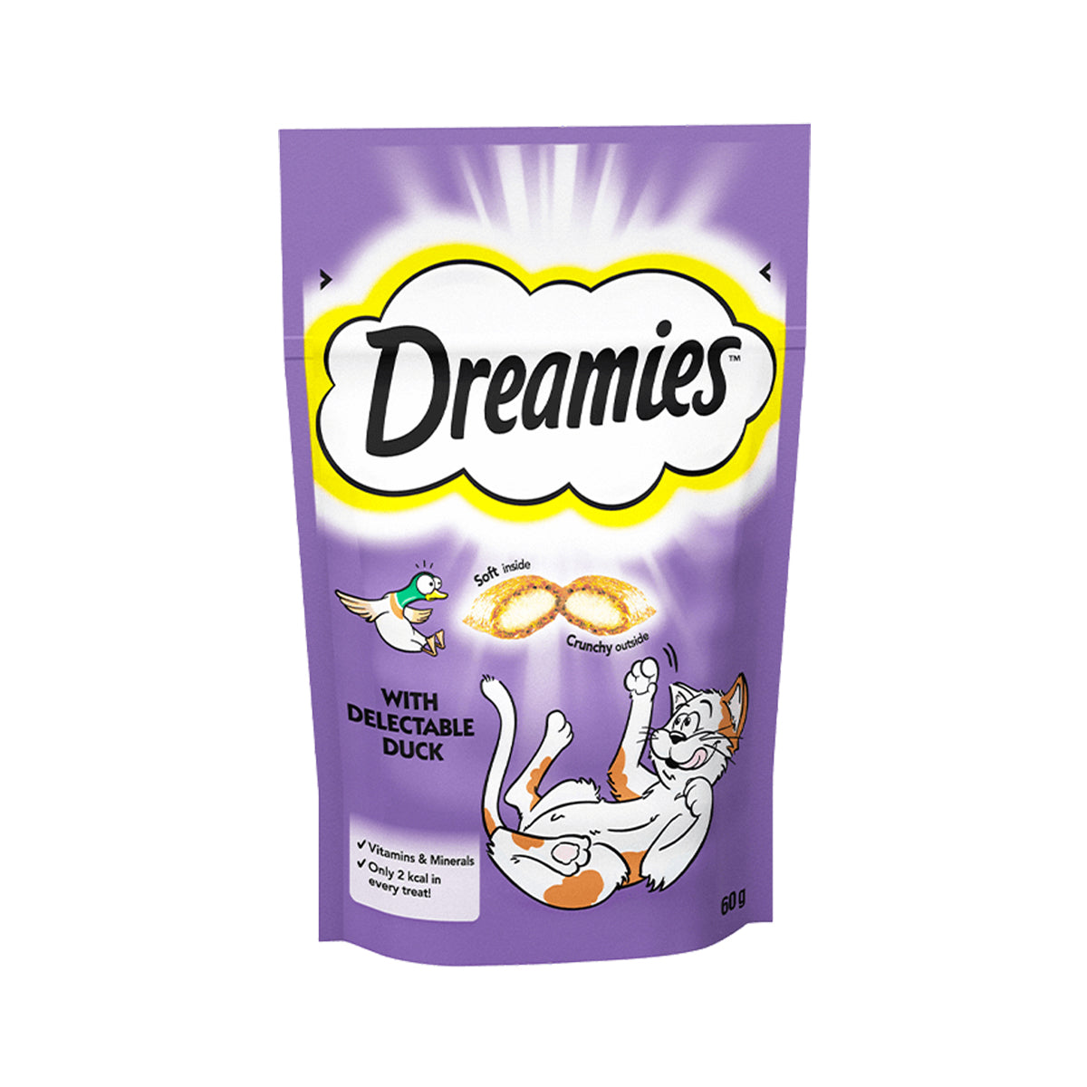 Dreamies With Delectable Duck Cat Treats