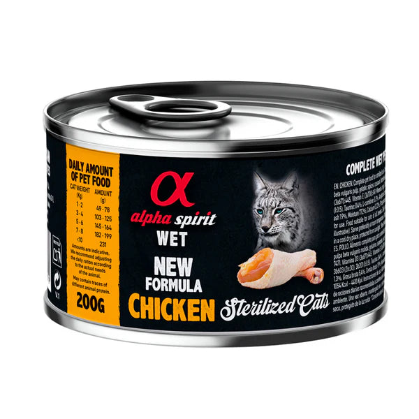 Chicken Complete Wet Food Can for Sterilised Cats