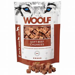Woolf Soft Beef Chunkies Dog Treat