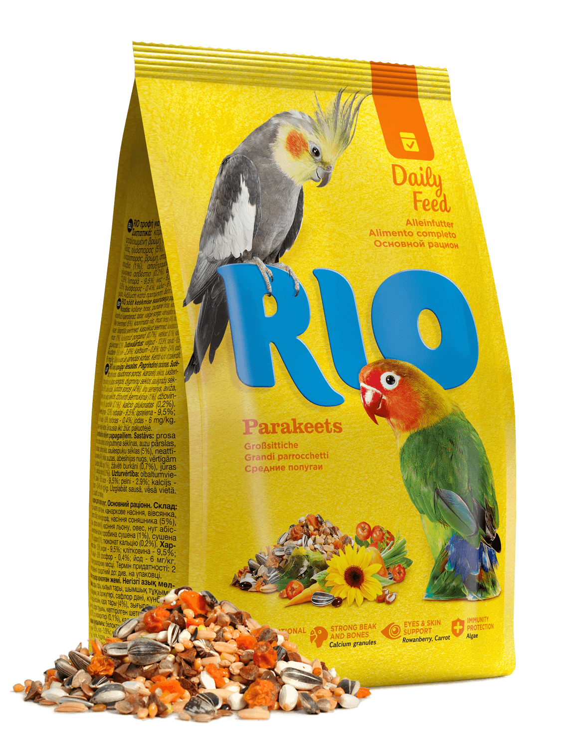 Rio Daily Feed for Parakeets