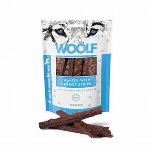 Woolf Salmon With Carrot Strips Dog Treats