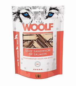 Woolf Soft Sandwich Of Salmon Dog Treat