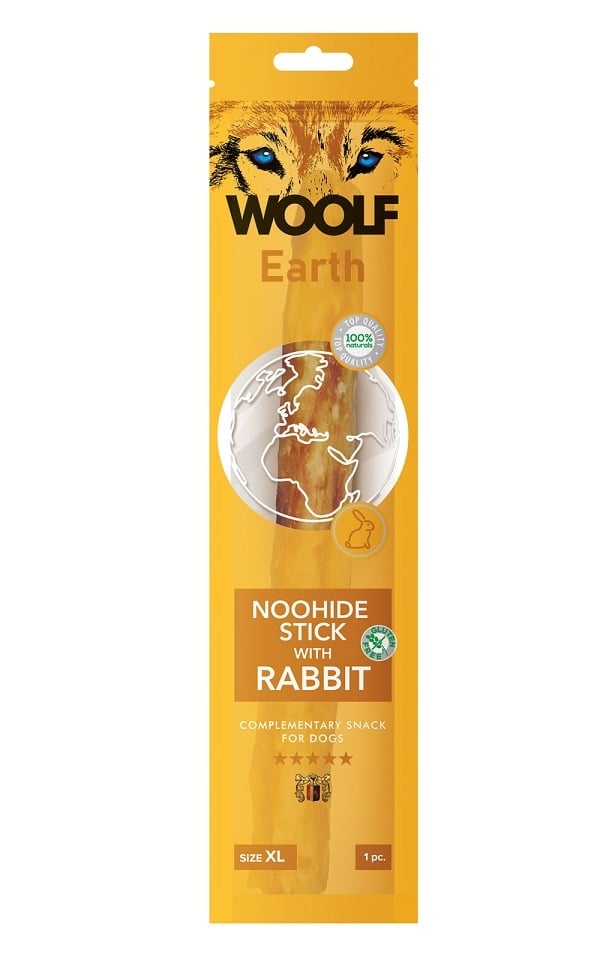 Woolf Earth Noohide Stick XL with Rabbit