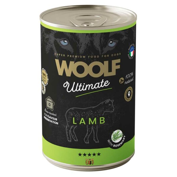 Woolf Lamb with Rosemary Canned Wet Dog Food