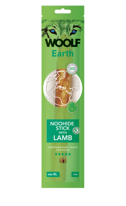 Woolf Earth Noohide XL Stick With Lamb
