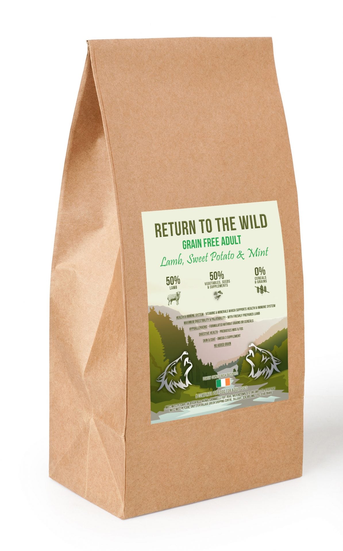 Return To The Wild Grain Free - Adult - Lamb