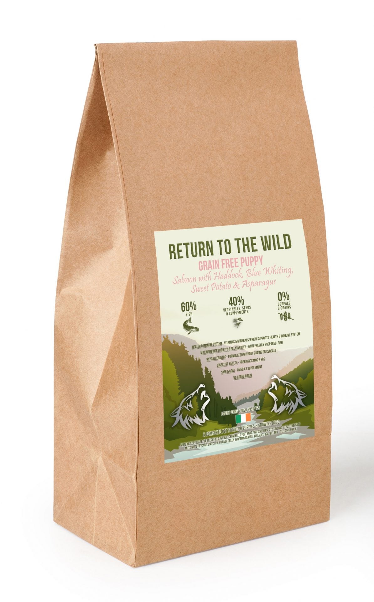 Return To The Wild Grain Free  - Puppy - Salmon With Haddock