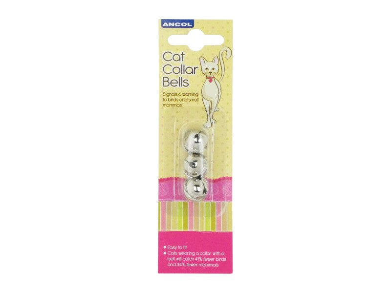 Chrome Cat Bells 3 Pack