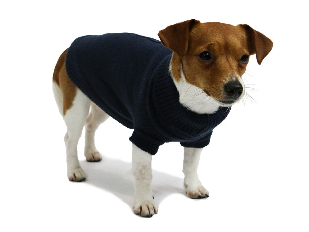 Blue Cable Knit Jumper M
