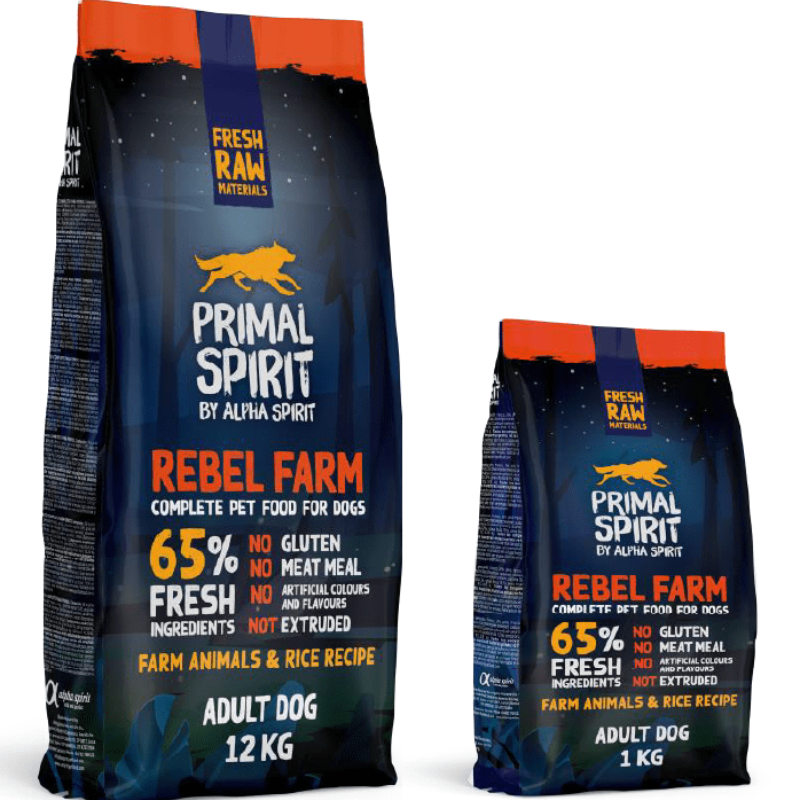 Rebel Farm Chicken & Fish Complete Dog Food by Primal Spirit