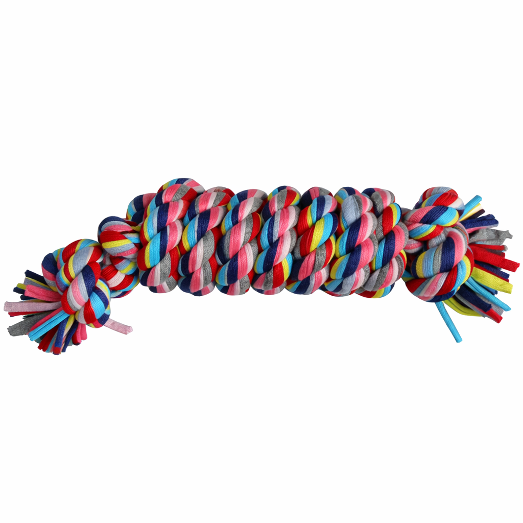 Hem & Boo Cotton Barrel Rope Toy