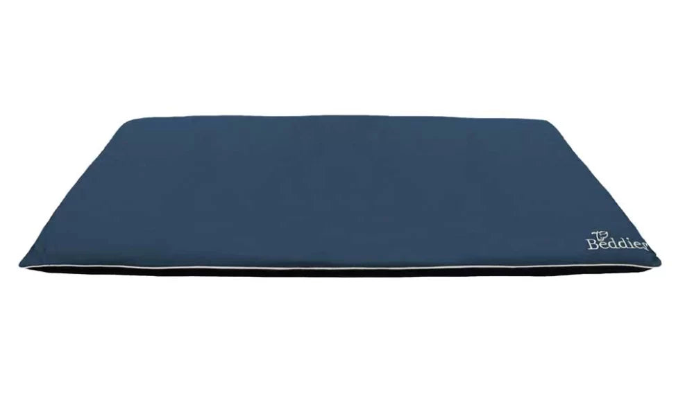 Beddies Large Navy/Beige Waterproof Crate Mat
