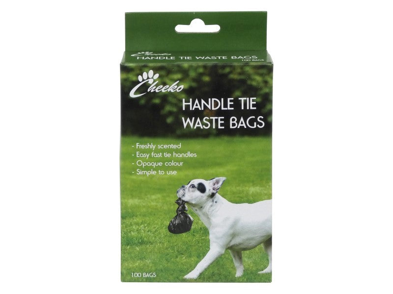 Cheeko - Handle Tie Waste Bags 100pk