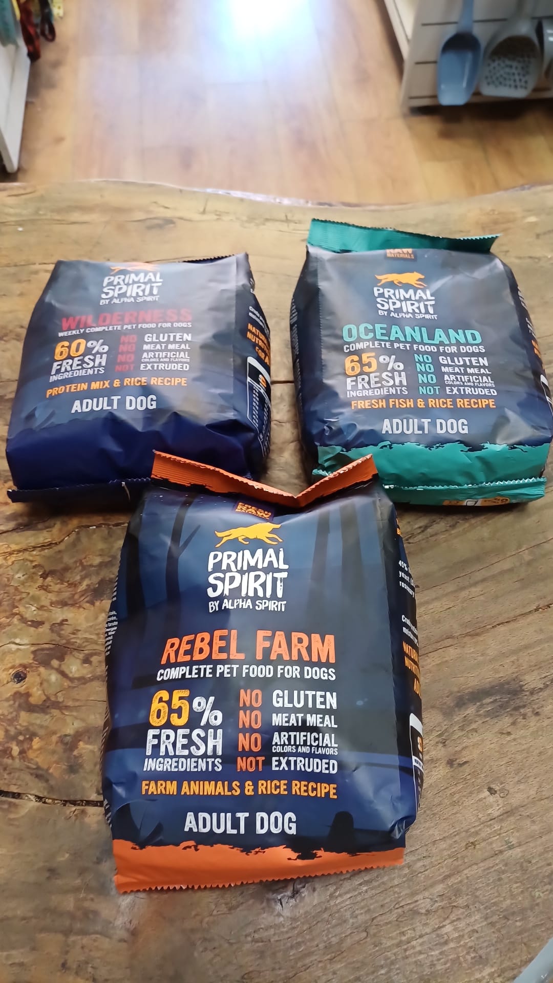 Wilderness Pork, Chicken & Fish Complete Dog Food by Primal Spirit