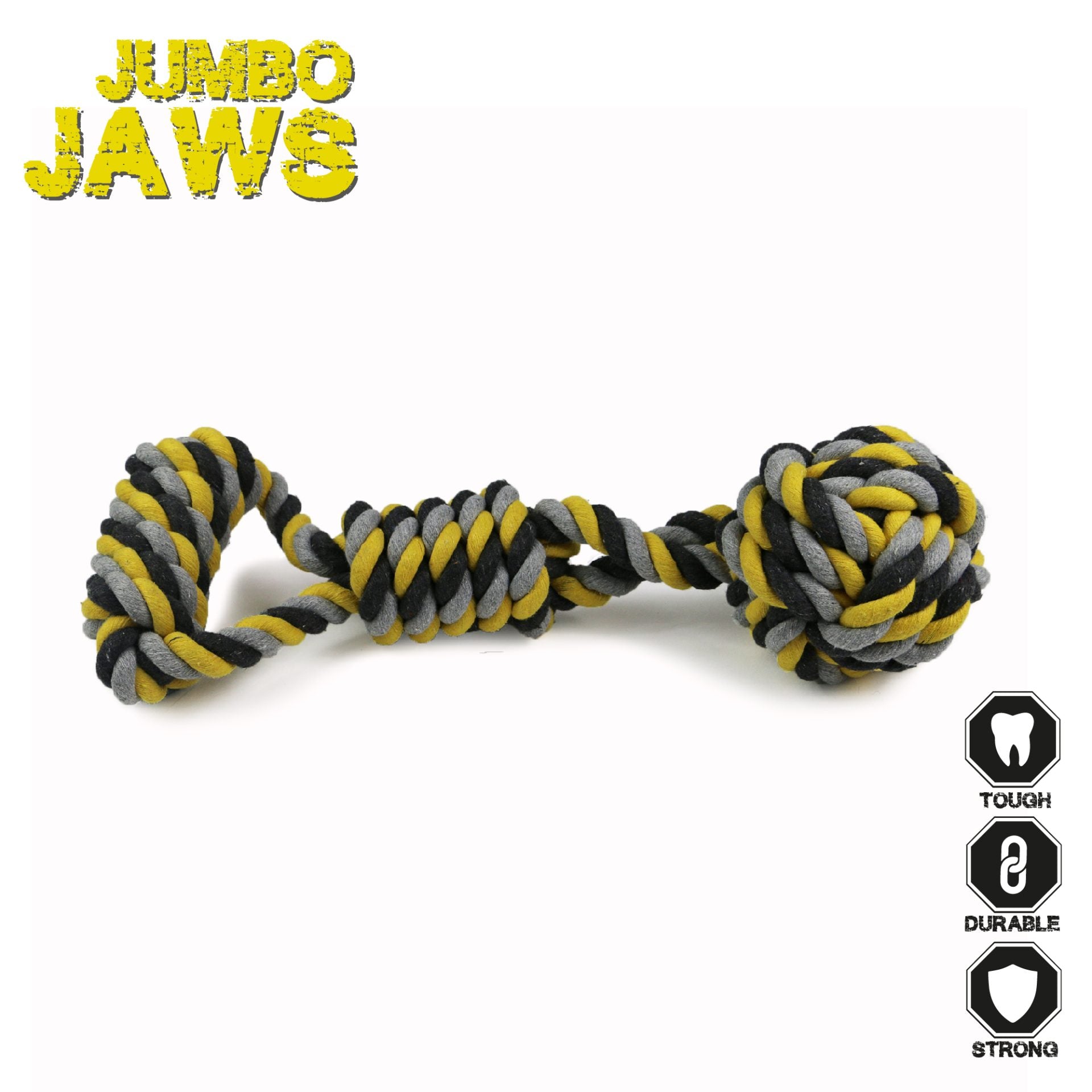 Jumbo Jaws Rope Combo Tugger 45cm