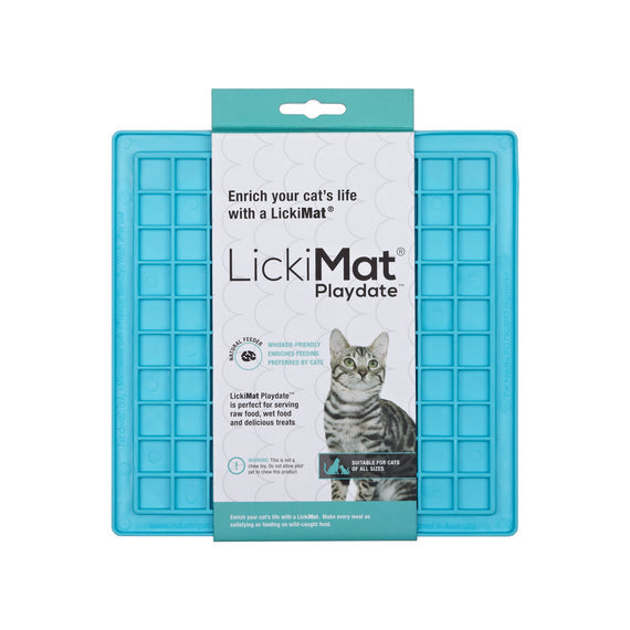 Lickimat Playdate Cat Treat Mat 16cm