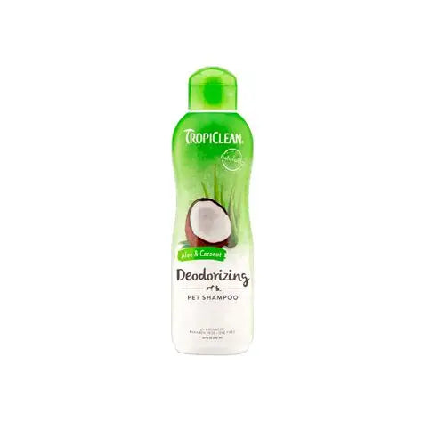 TropiClean Aloe & Coconut Deodorizing Pet Shampoo