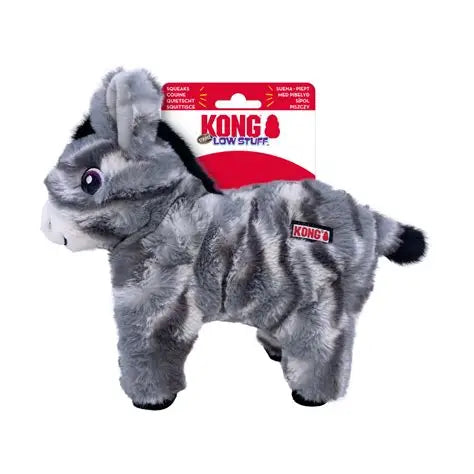 KONG Low Stuff Donkey Plush Toy