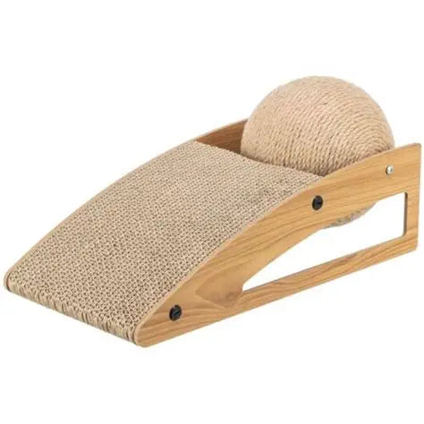 Trixie Cat Scratching Ramp with Ball
