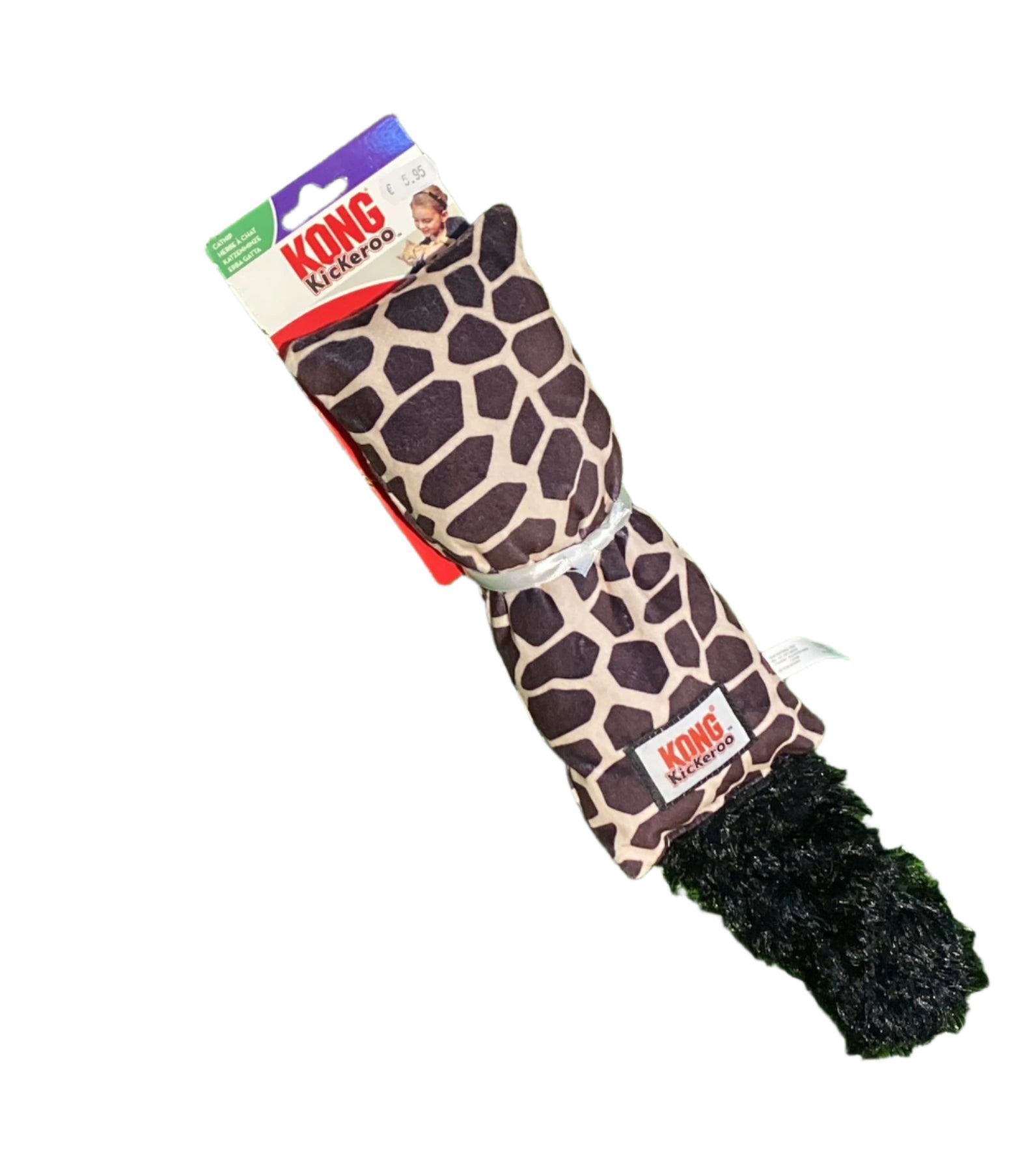 Kong Kickeroo Giraffe Cat Toy