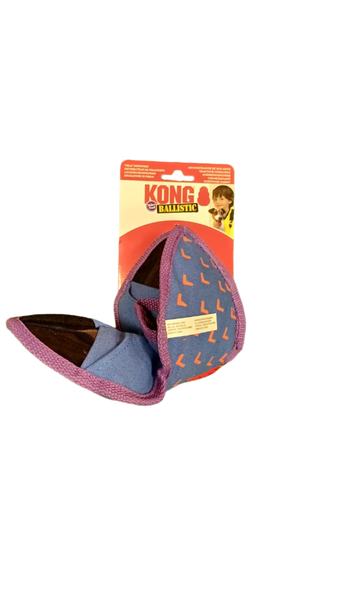 KONG Ballistic Hide N Treat Dog Toy