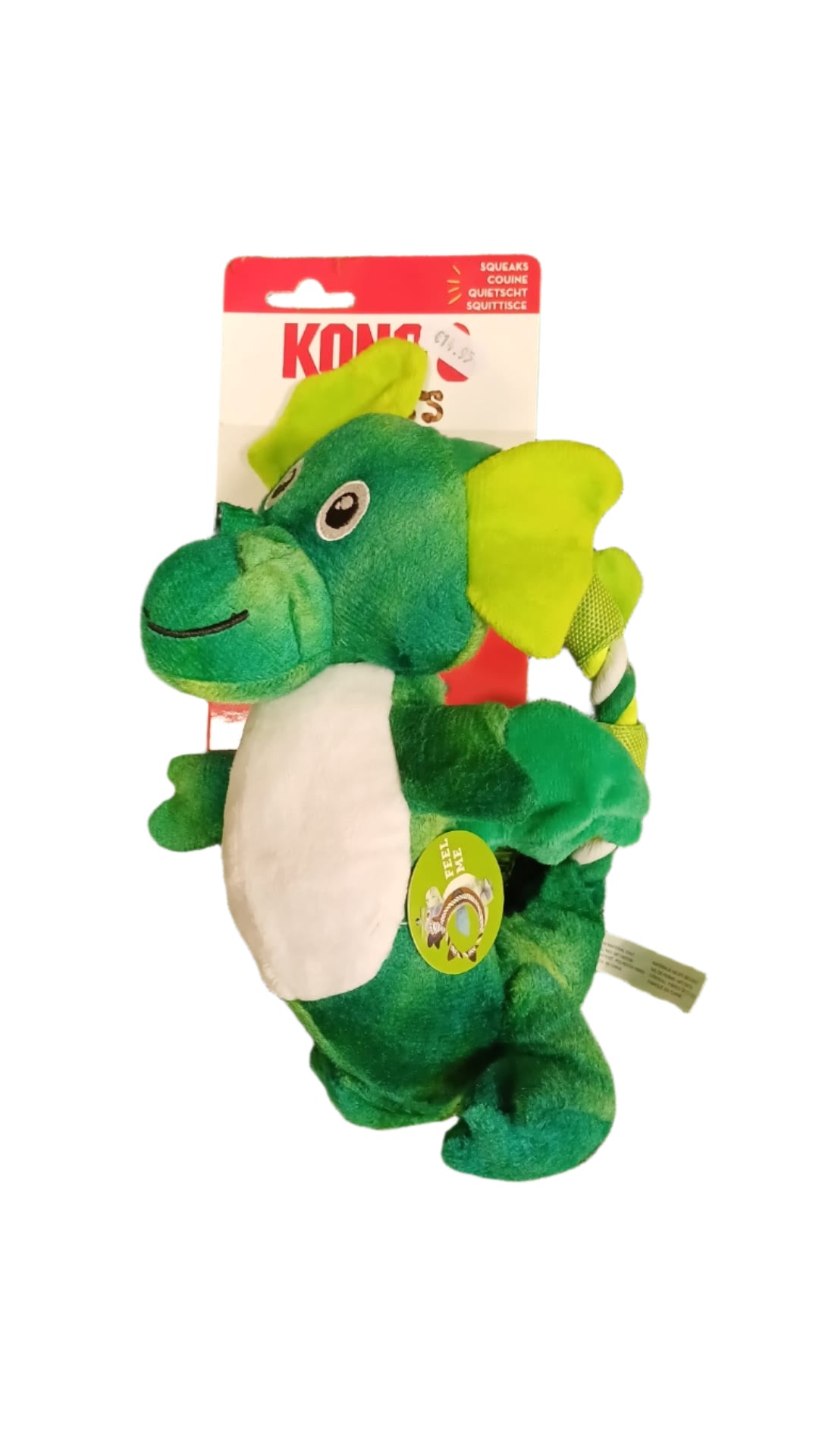 KONG Plush Dragon Dog Toy
