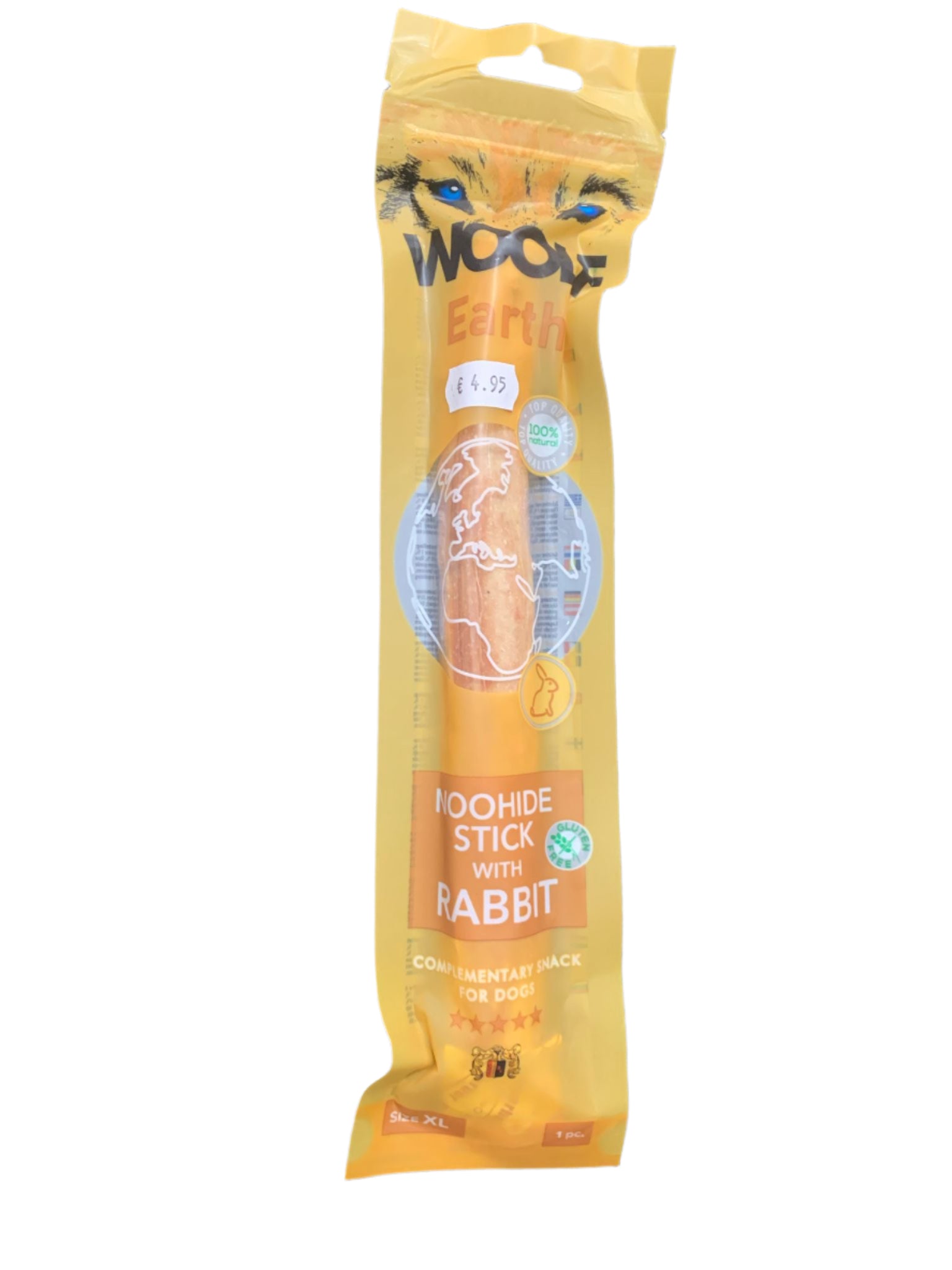 Woolf Earth Noohide Stick XL with Rabbit