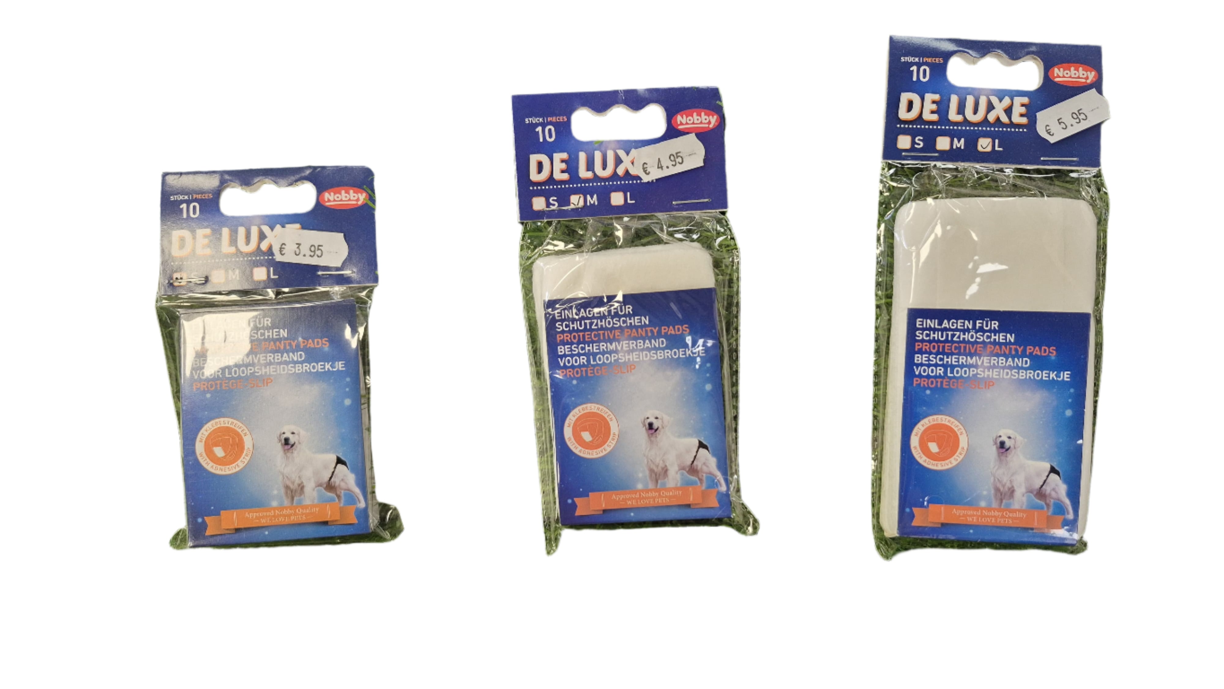 DE LUXE Sanitary Pad Inserts for Dogs