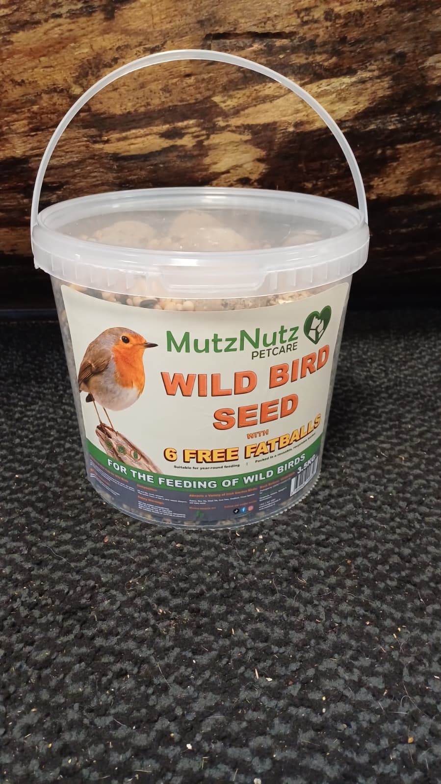 Wild Bird Fatballs Bucket 3.5kg