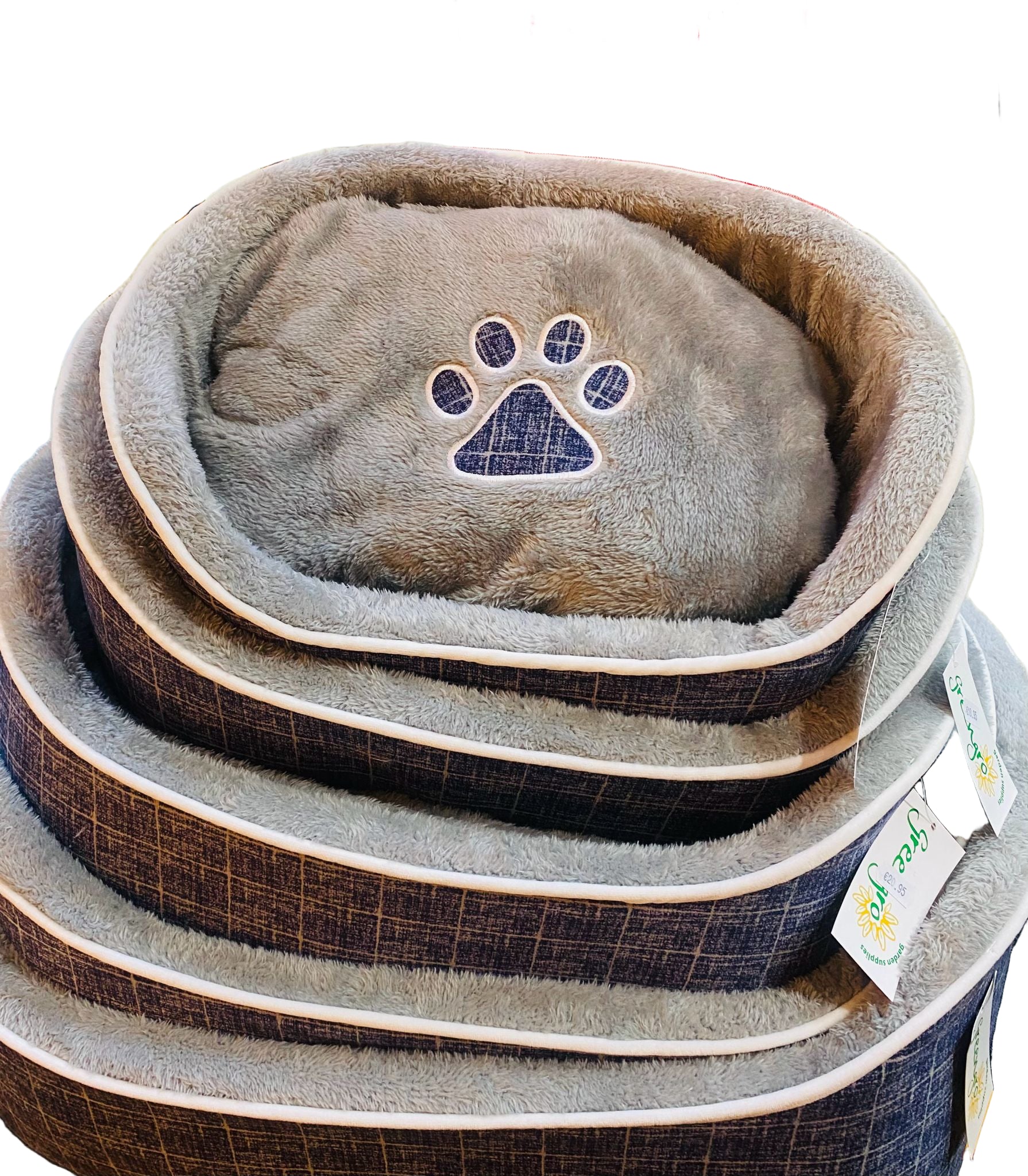 Greengro Fawn Nest Dog Bed