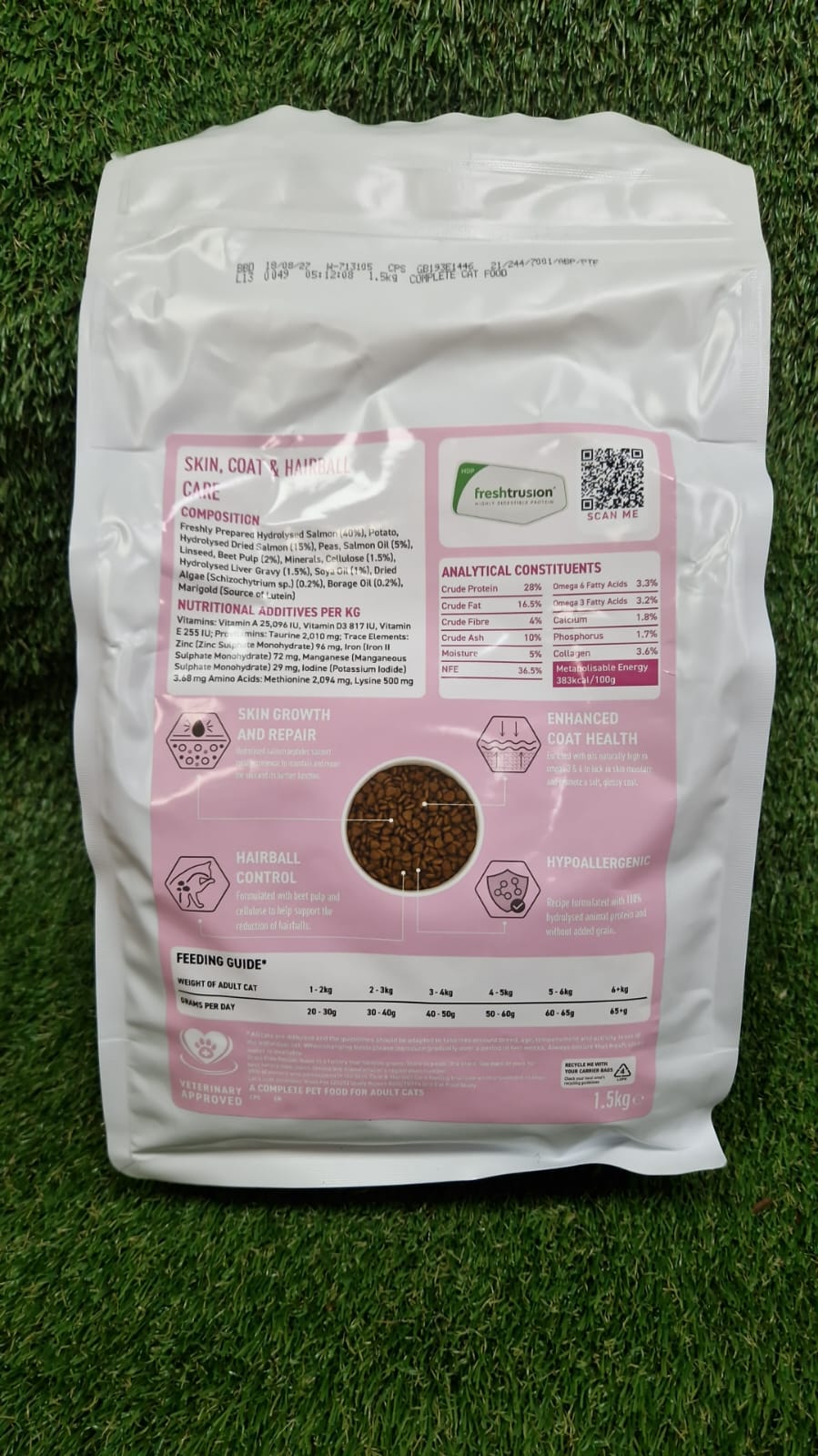 Peptide+ Skin, Coat & Hairball Care - Dry Cat Food