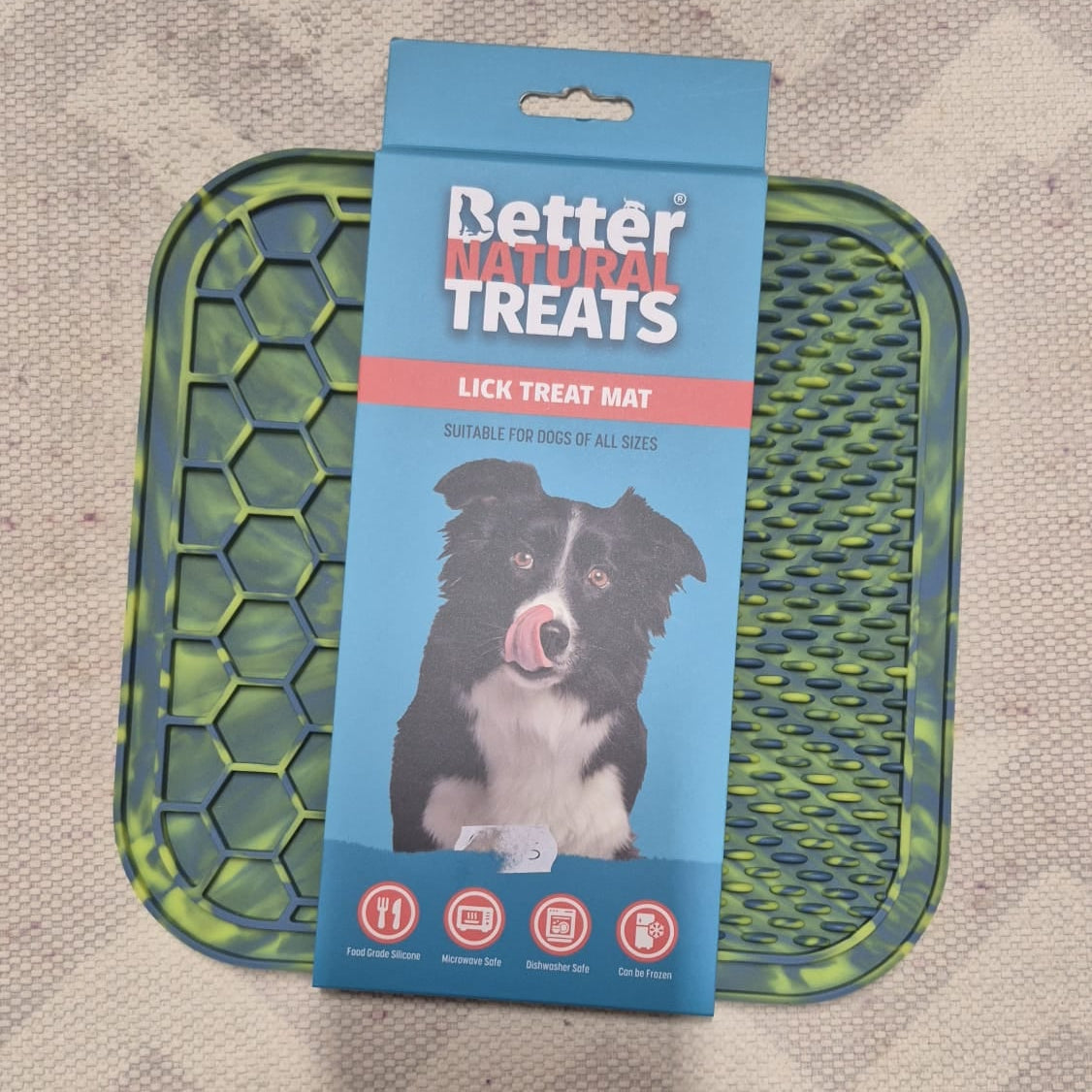 Better Natural Treats Lick Mat For Dogs