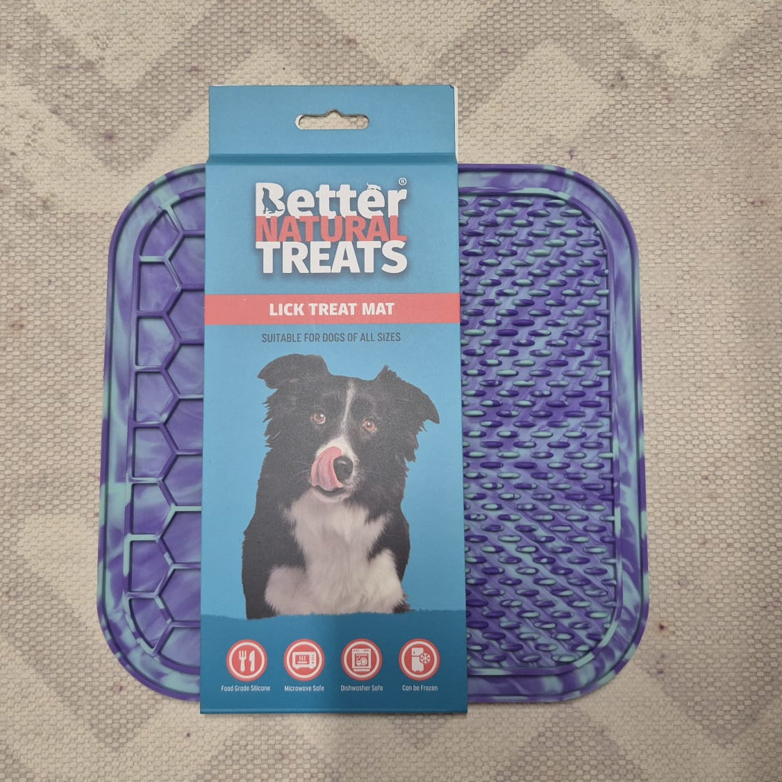 Better Natural Treats Lick Mat For Dogs