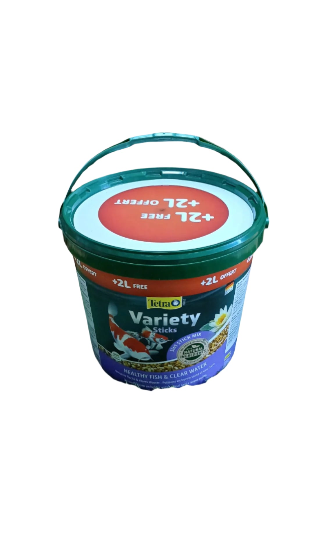 TETRA POND BUCKET VARIETY STICK 10L +2L