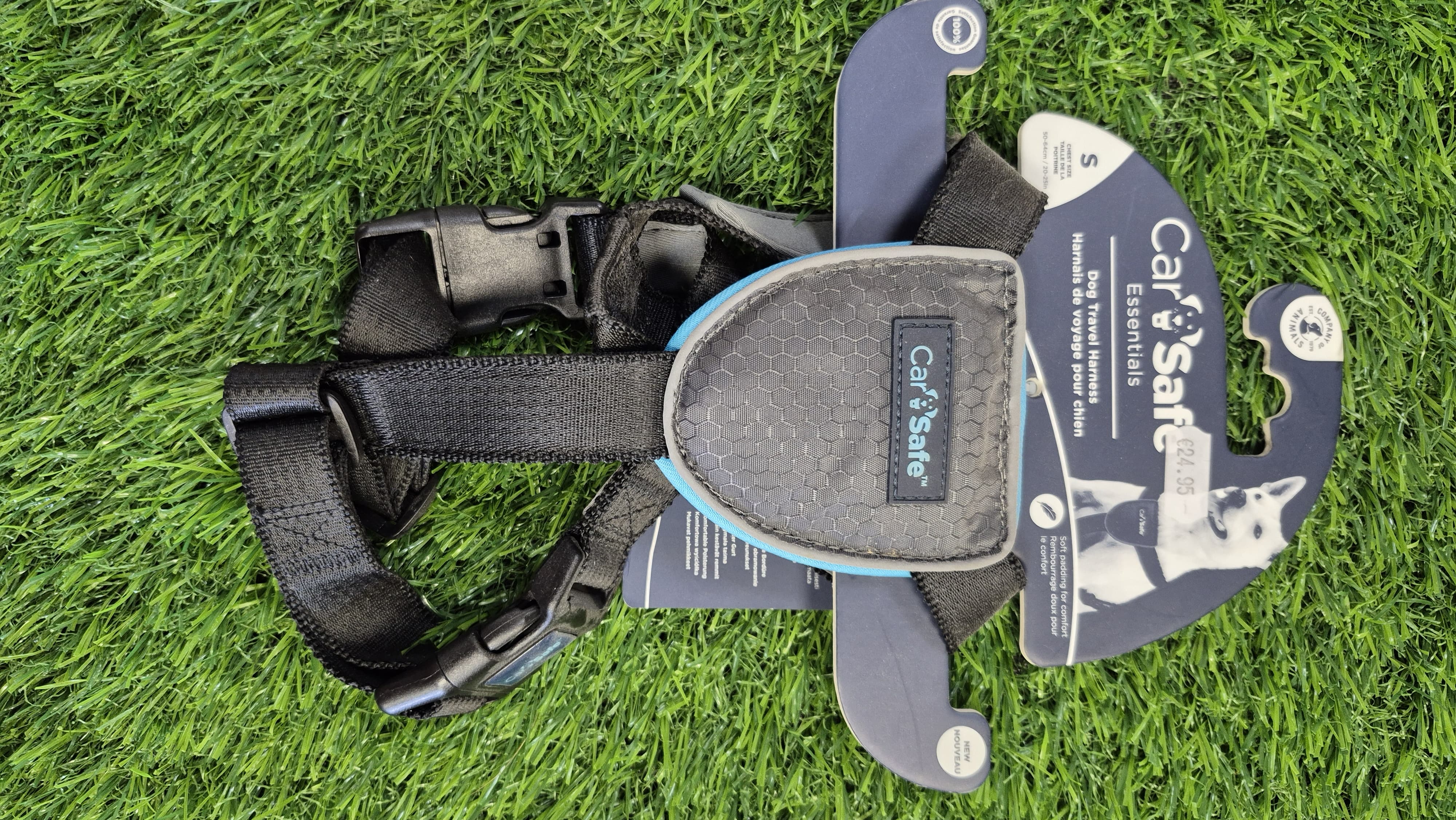 Car Safe Essentials Dog Harness - Black