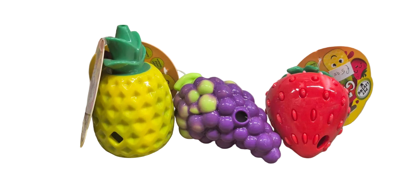Pet Living Fruity Gigglers Dog Toy