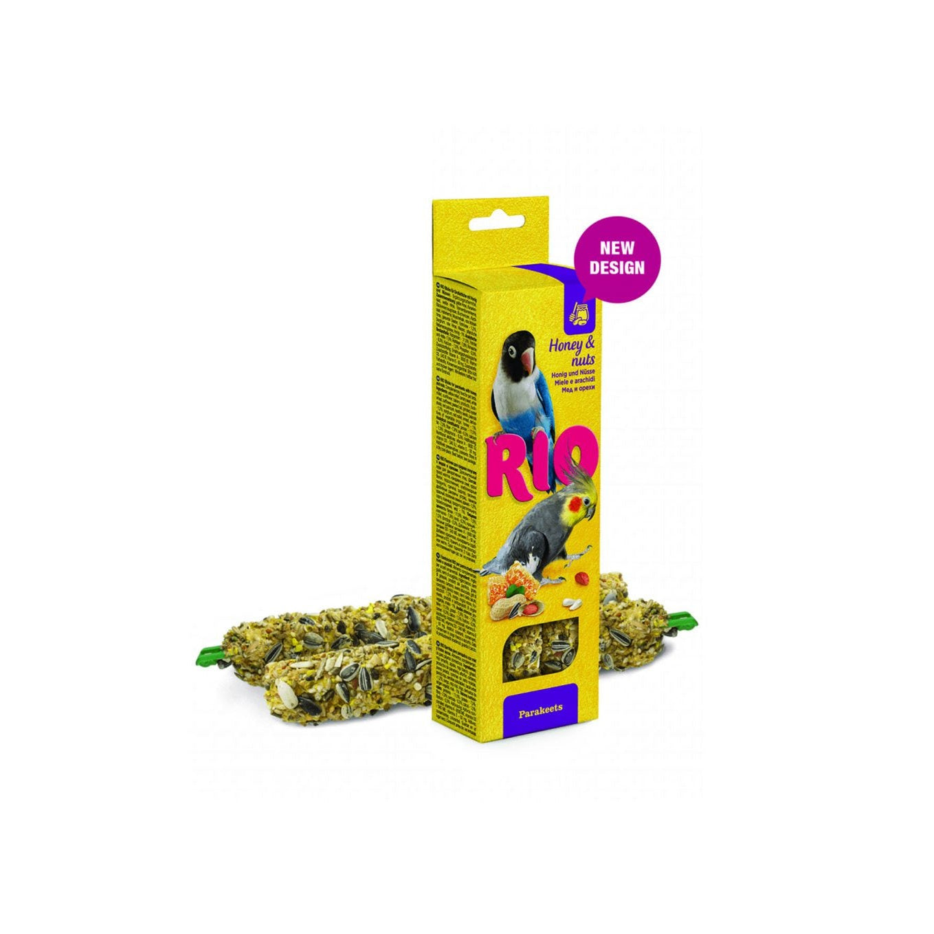 Rio Sticks Honey And Nuts Parakeet Bird treat