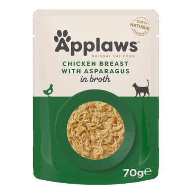 Applaws Chicken with Asparagus in Broth –  Wet Cat Food