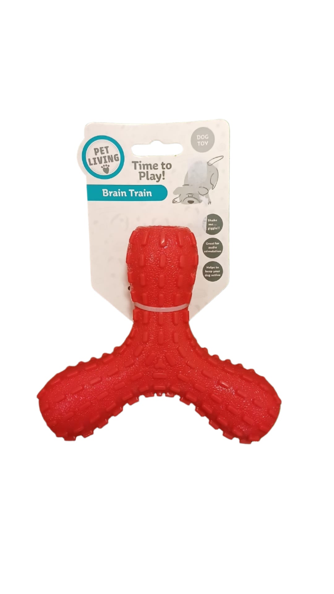 Brain Train Time to Play Noisy Dog Toy