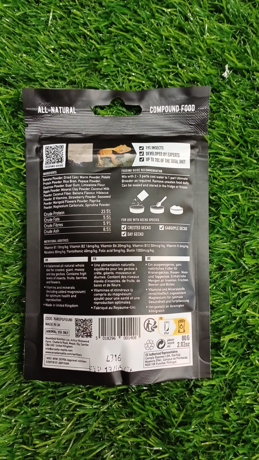 SFG Ultimate Breeder -Gecko Food 80g