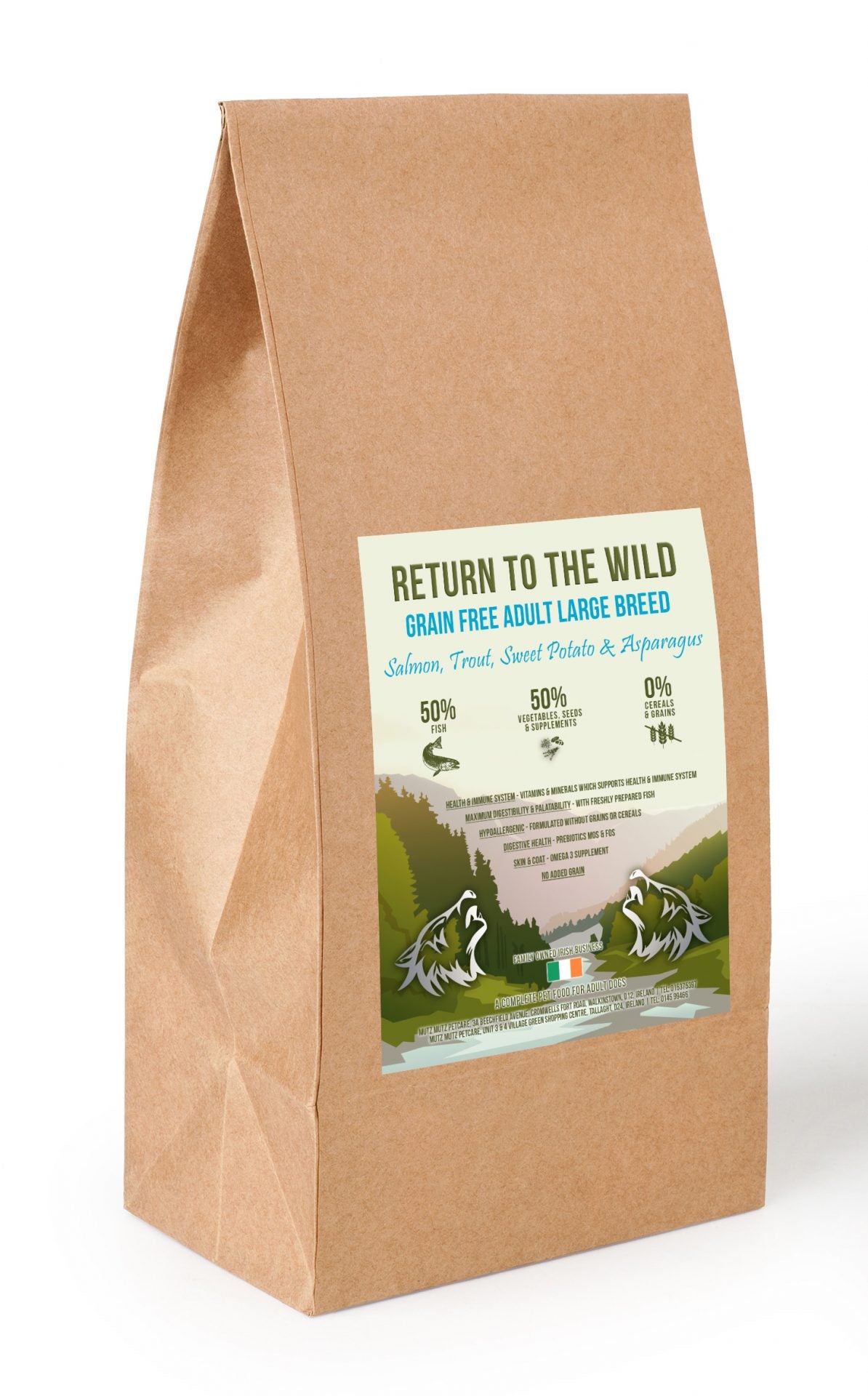 Return To Wild Grain Free - Adult Large Breed - Salmon & Trout
