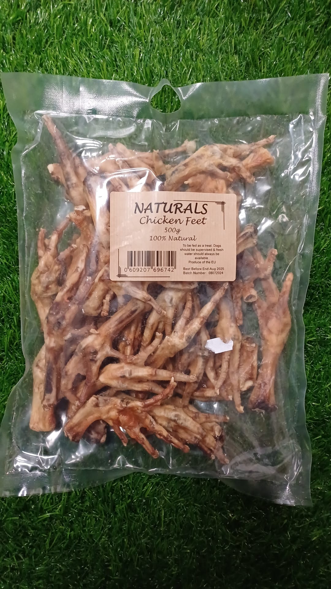 Chicken Feet Natural Dog Treats 500g