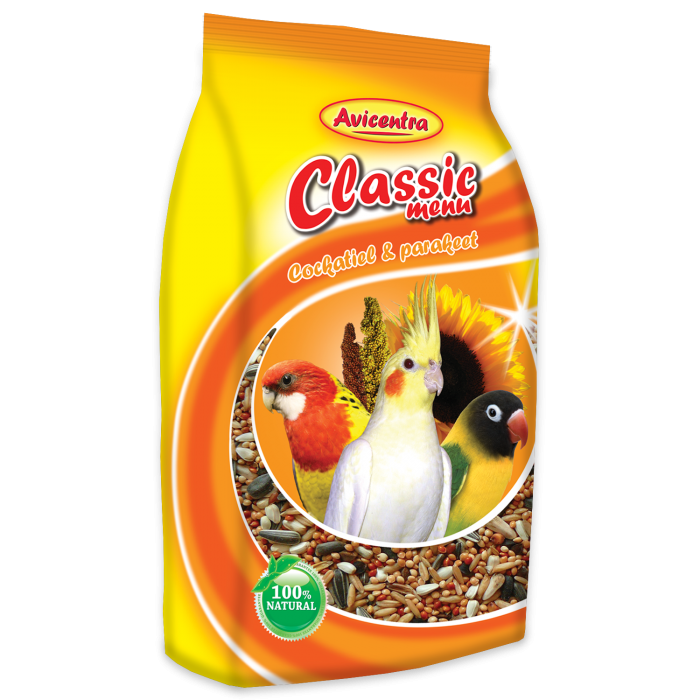 Classic Menu Big Parakeets Food 500g